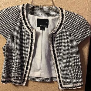 Black and White Women's Jacket